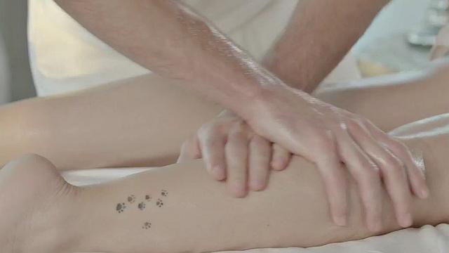 19yo bae filled in pussyhole by big white cock