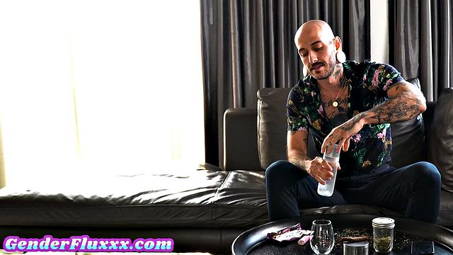 Inked hormones genderfluid fuck
