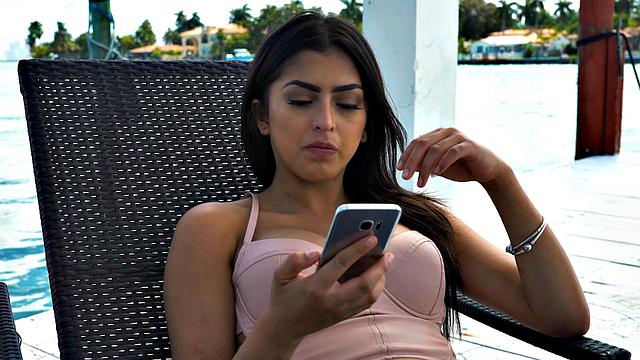 Sophia Leone - Collared Sitter