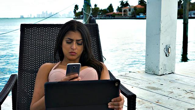 Sophia Leone - Collared Sitter