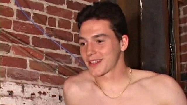 Martin Lorenzo strips down and strokes his thick cock for the camera