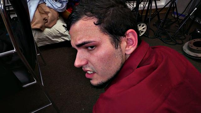 IR hairy amateur stud banged by Black office jock