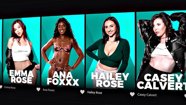 ADULT TIME - Shocked Man Caught Cheating MILF Lolly Dames Getting GANGBANGED In Living Room