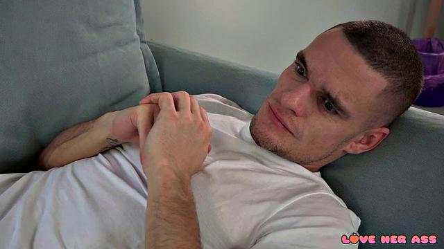 Playful Roomie Enjoys Anal