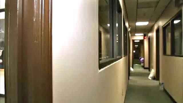 Brandi jerking off in class