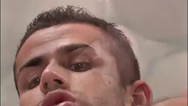 In this scene, Charles Crasto and Jorge Ervet get together for some hot Brazilian Sex. Charles goes down on Jorge's big dik for a long blowjob. Then he gives his ass to Jorge.