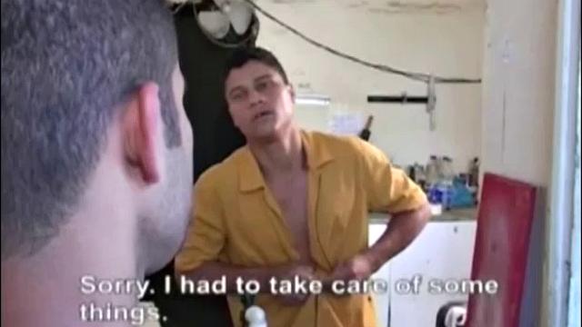 In this scene, Charles Crasto and Jorge Ervet get together for some hot Brazilian Sex. Charles goes down on Jorge's big dik for a long blowjob. Then he gives his ass to Jorge.