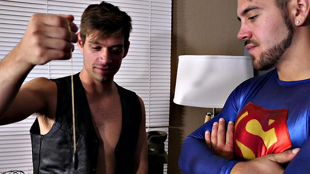 Stud Fucked in Cosplay Mesmerized Sex by Top