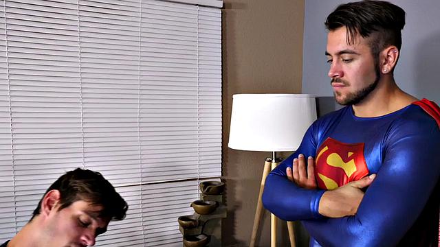 Stud Fucked in Cosplay Mesmerized Sex by Top