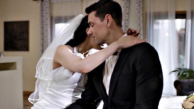 MODERN-DAY SINS - Groomsman Assfucks Best Buddy's Wife Valentina Nappi In Marital Bed On Wedding Day