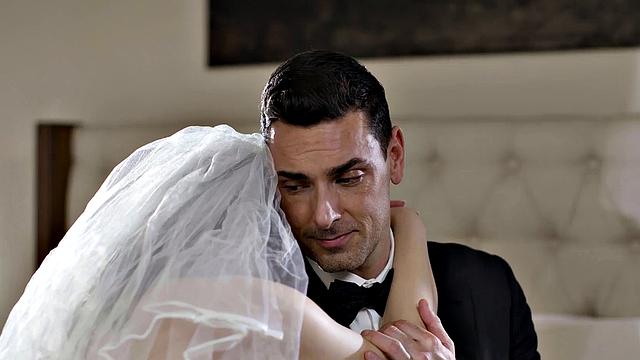 MODERN-DAY SINS - Groomsman Assfucks Best Buddy's Wife Valentina Nappi In Marital Bed On Wedding Day