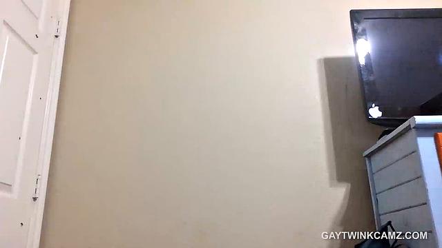 Latin Twink Lucas Stroking Meat