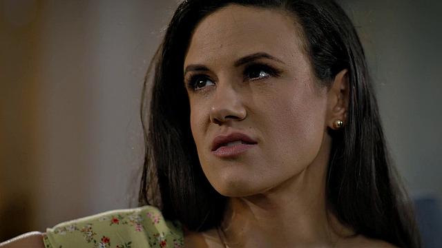 Big-titted stepmom banged by stepson in doggystyle