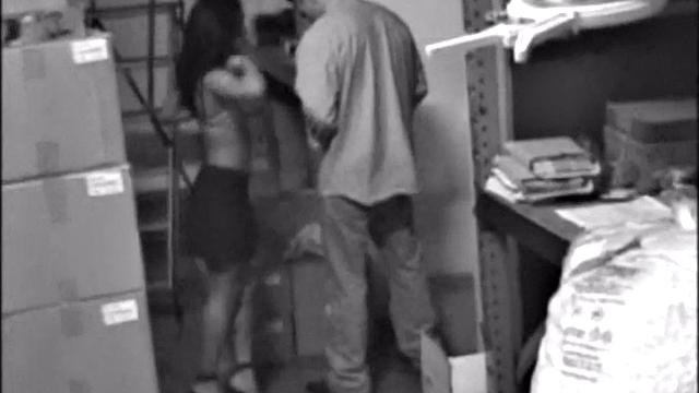 Cheating sexy babe screws rock hard dick