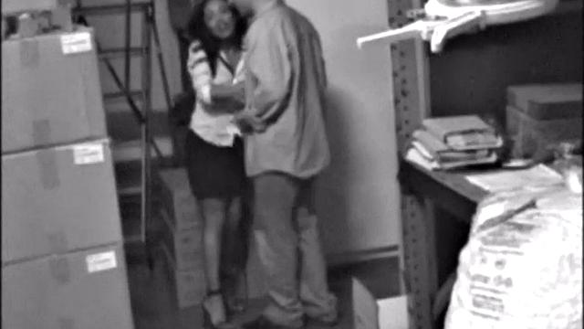 Cheating sexy babe screws rock hard dick