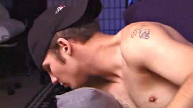 Cocky Stephan strips off his clothes and cues up a video, as he lubes and plays with his cock. After giving himself strokes, Stephan grabs his skateboard and blasts a load onto it