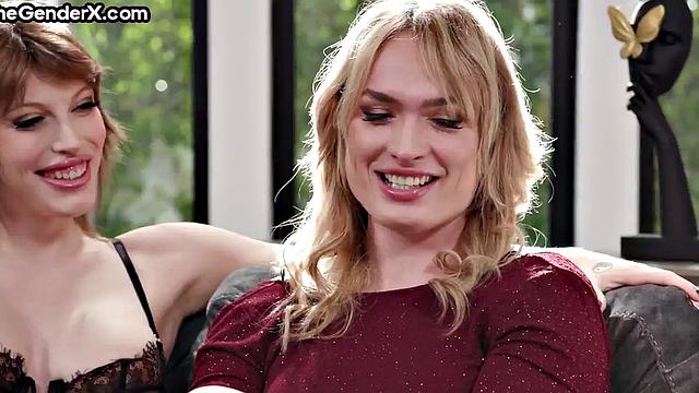 Stunning Tgirls in 3some