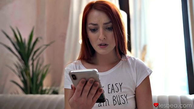 Licking her cheating part