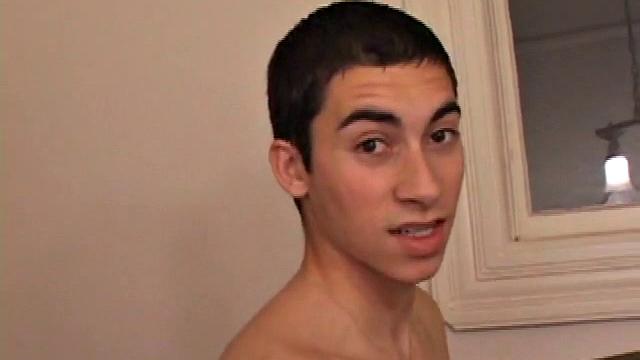 After a hard day of skating, Kaos is ready to unwind, so when his friend invites him over for a little movie time, Kaos shows up hot and horny.