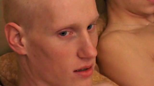 After a hard day of skating, Kaos is ready to unwind, so when his friend invites him over for a little movie time, Kaos shows up hot and horny.