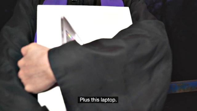 Seduced 21yo fucked hardcore by big white dick