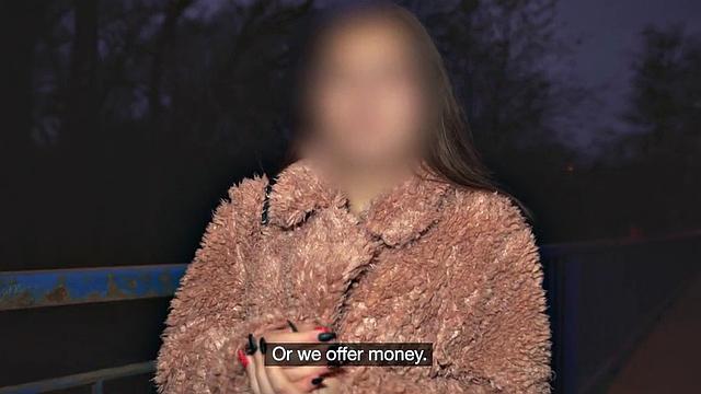 Seduced 21yo fucked hardcore by big white dick