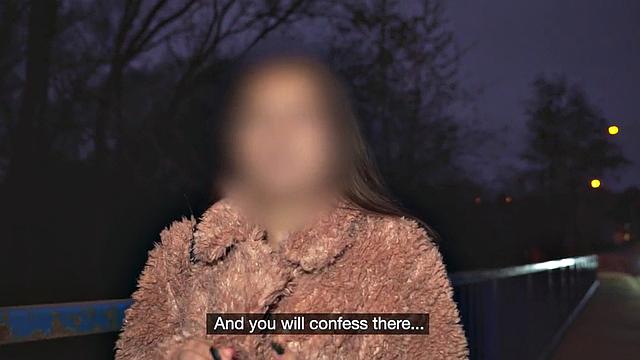 Seduced 21yo fucked hardcore by big white dick