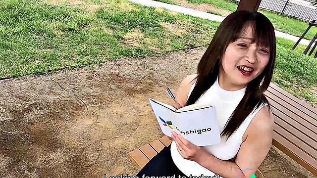 Natsuko Lijima is a mom and a cheating wife with fat nipples