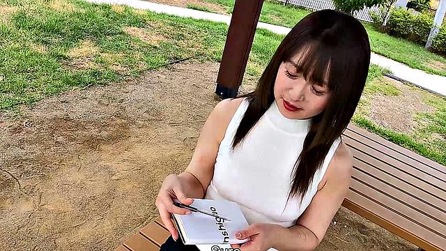 Natsuko Lijima is a mom and a cheating wife with fat nipples