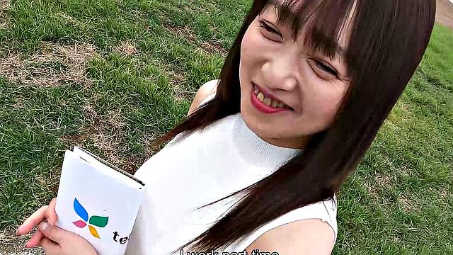 Natsuko Lijima is a mom and a cheating wife with fat nipples