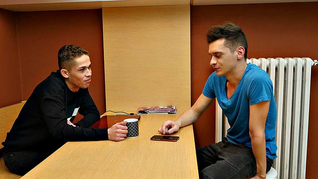 Ron Negba and Will Kade get wild with passionate gay action