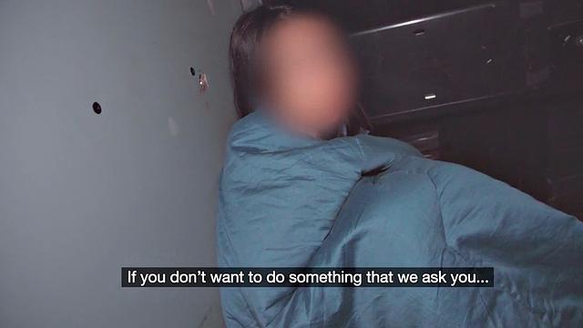 Cheap oiled anal babe fucked in the van after casting cash