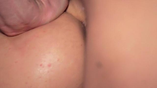 Cheap oiled anal babe fucked in the van after casting cash