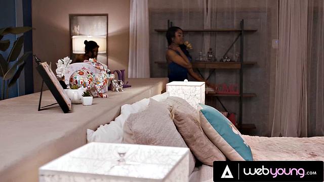 Two Straight Virgin Prom Babes Avery Black & Destiny Mira Dump Their Boyfriends For Sex