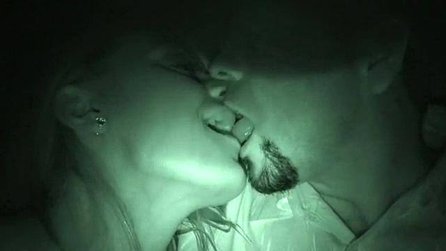 Public masturbation slut sucks on cock in POV