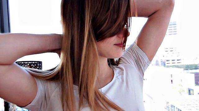 Petite Cutie Makes Mess