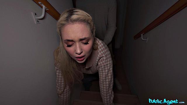 Blonde Russian Casting Session