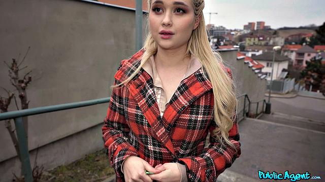 Blonde Russian Casting Session