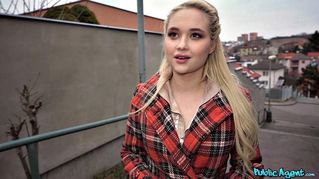 Blonde Russian Casting Session