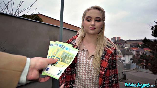 Blonde Russian Casting Session