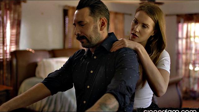 horny stepdaughter rides stepdad