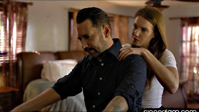 horny stepdaughter rides stepdad