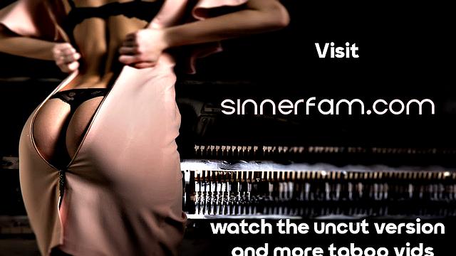 horny stepdaughter rides stepdad