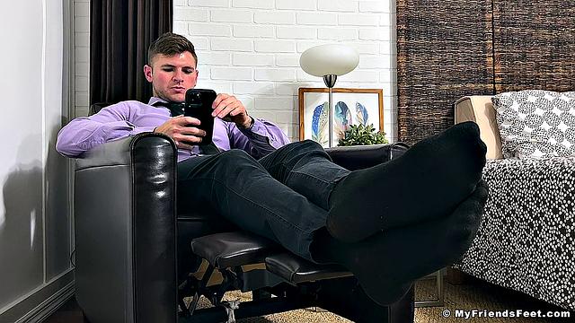 Spy On Nathan'S Feet - Nathan