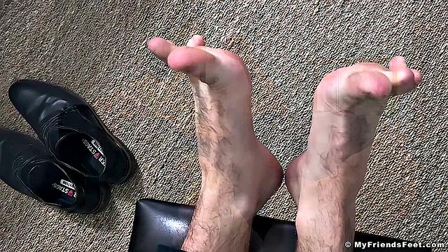 Spy On Nathan'S Feet - Nathan
