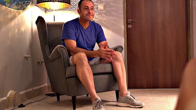 Watch this hot chick get her ass fingered and do a quick cowgirl in reverse cowgirl position