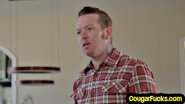 MILF drilled by BBC in front of spouse