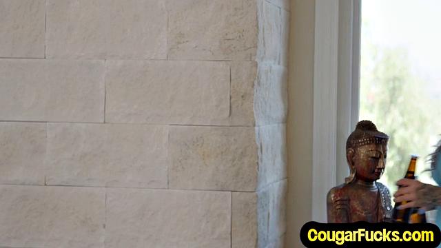 MILF drilled by BBC in front of spouse