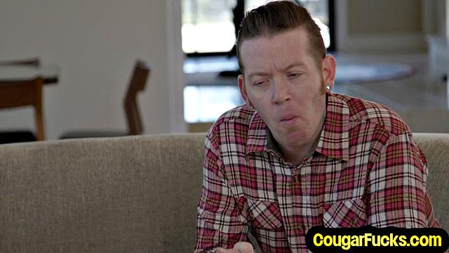 MILF drilled by BBC in front of spouse