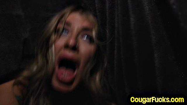 MILF drilled by BBC in front of spouse